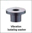 Vibration isolating washer
