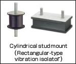 cylindrical stud mount