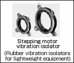 stpping motor vibration isolator