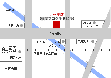 九州支店地図